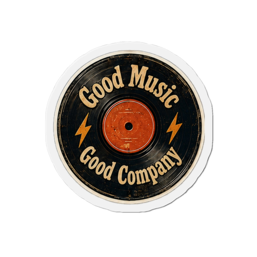 Vibe In Transit | Good Music Good Company | Vinyl Record Magnet