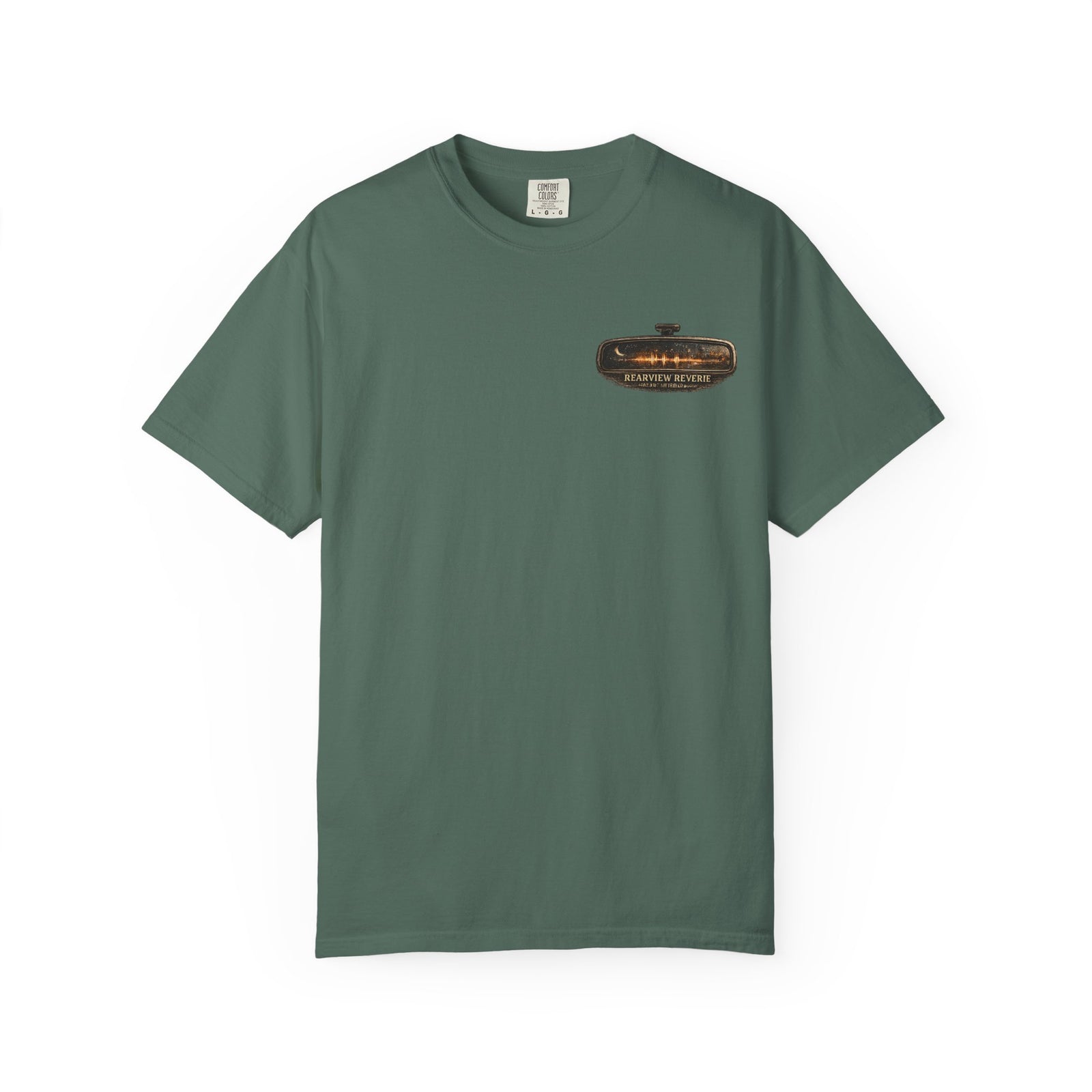 Rearview Reverie – Vintage Night Drive Music T-Shirt