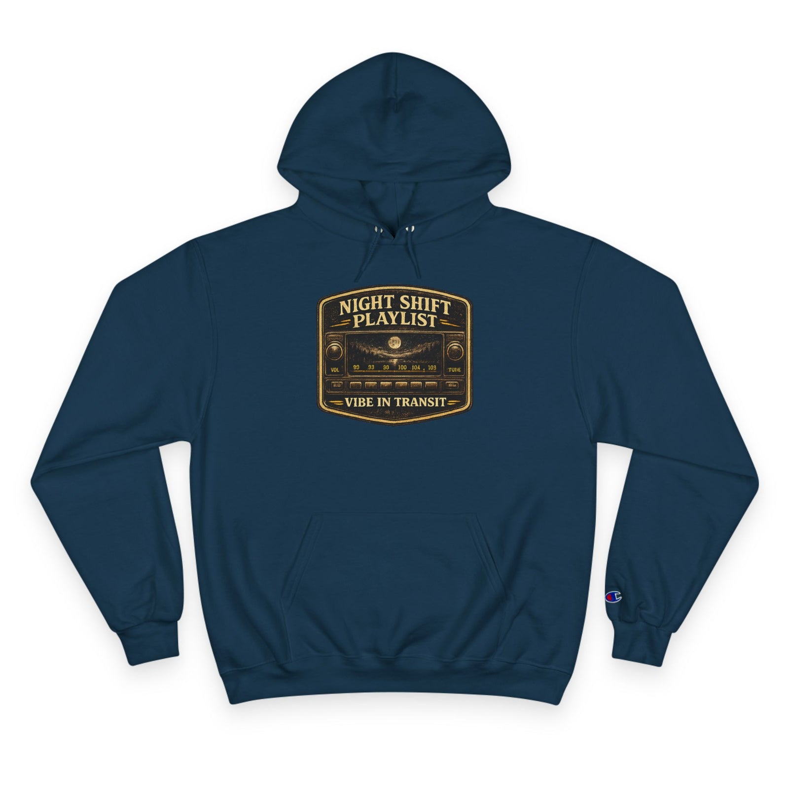 Night Shift Playlist – Vintage Late Night Drive Hoodie