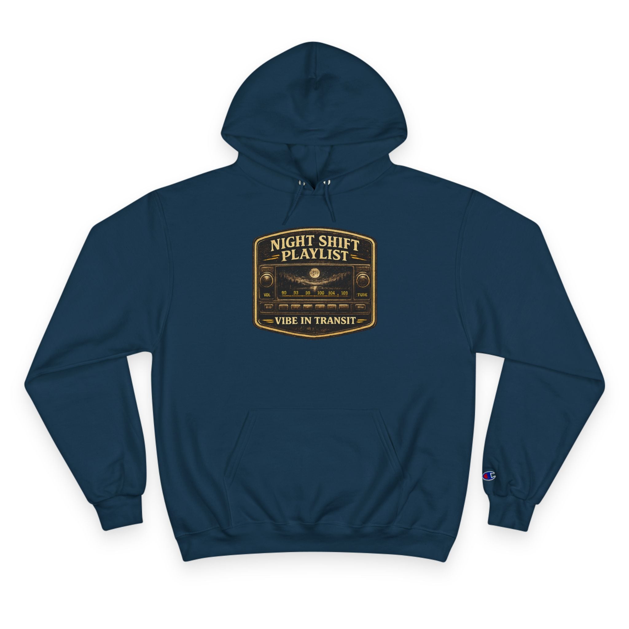 Night Shift Playlist – Vintage Late Night Drive Hoodie