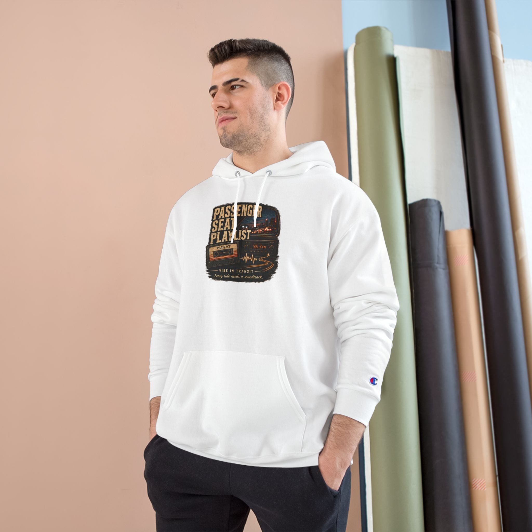 Vibe In Transit | Passenger Seat Playlist Hoodie | Commute Sessions