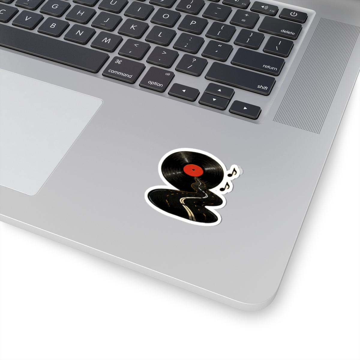 Vibe In Transit | Vinyl Road Sticker | Retro Record Road Trip Sticker