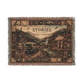 Roads Less Traveled™ | Premium Woven Blanket | Vintage Americana Highway Tapestry | 52" × 37" | Vibe In Transit