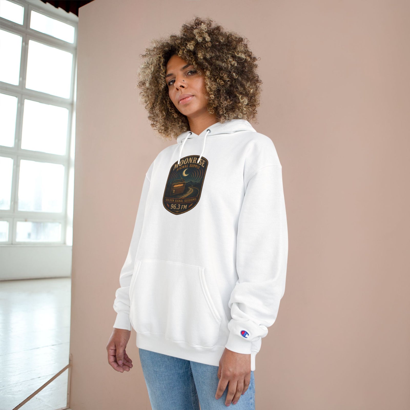 Vibe In Transit | Moonrise Signal Supply | Golden Signal Sessions Hoodie