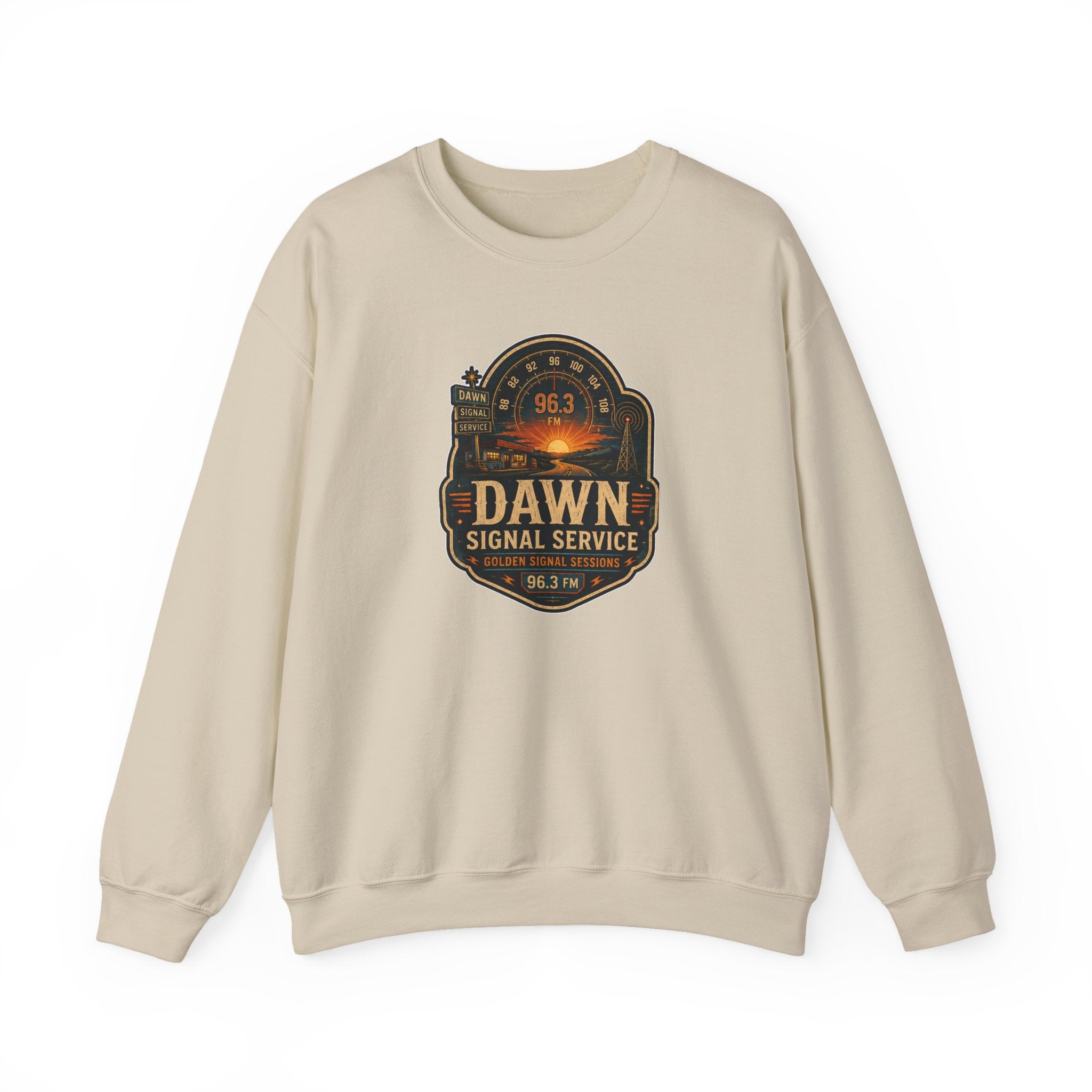 Vibe In Transit | Dawn Signal Service | Golden Signal Sessions Sweatshirt