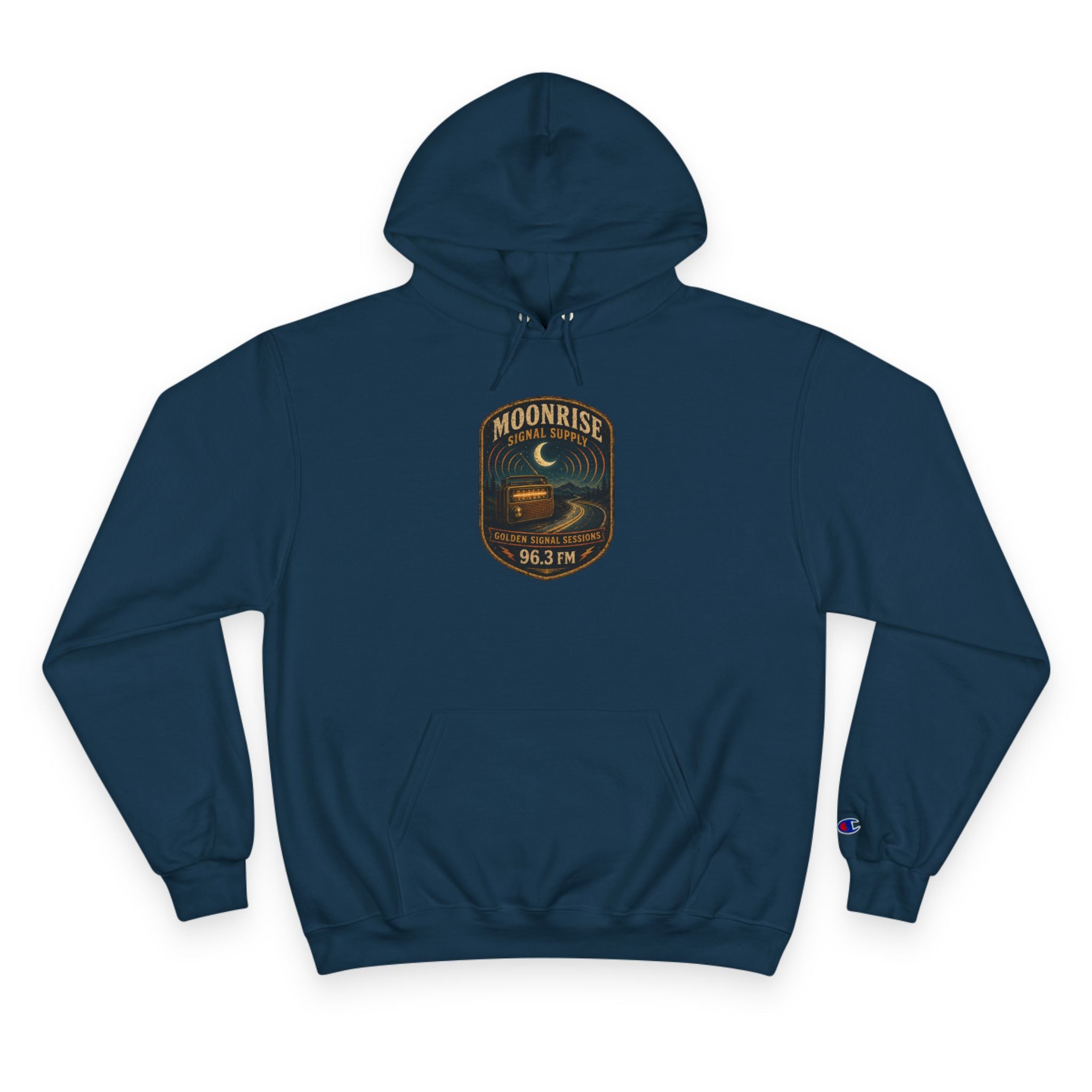 Vibe In Transit | Moonrise Signal Supply | Golden Signal Sessions Hoodie