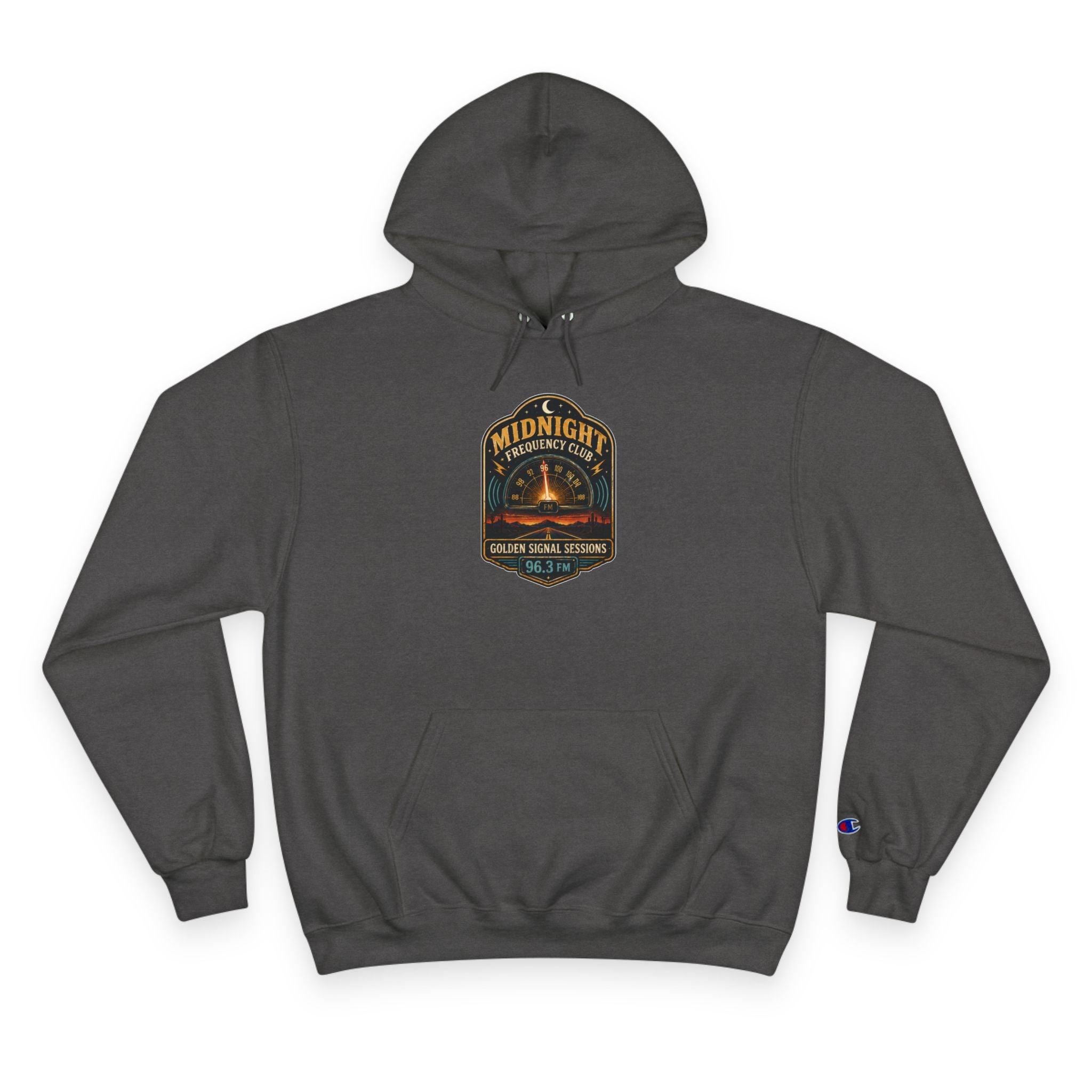 Vibe In Transit | Midnight Frequency Club | Golden Signal Sessions Hoodie