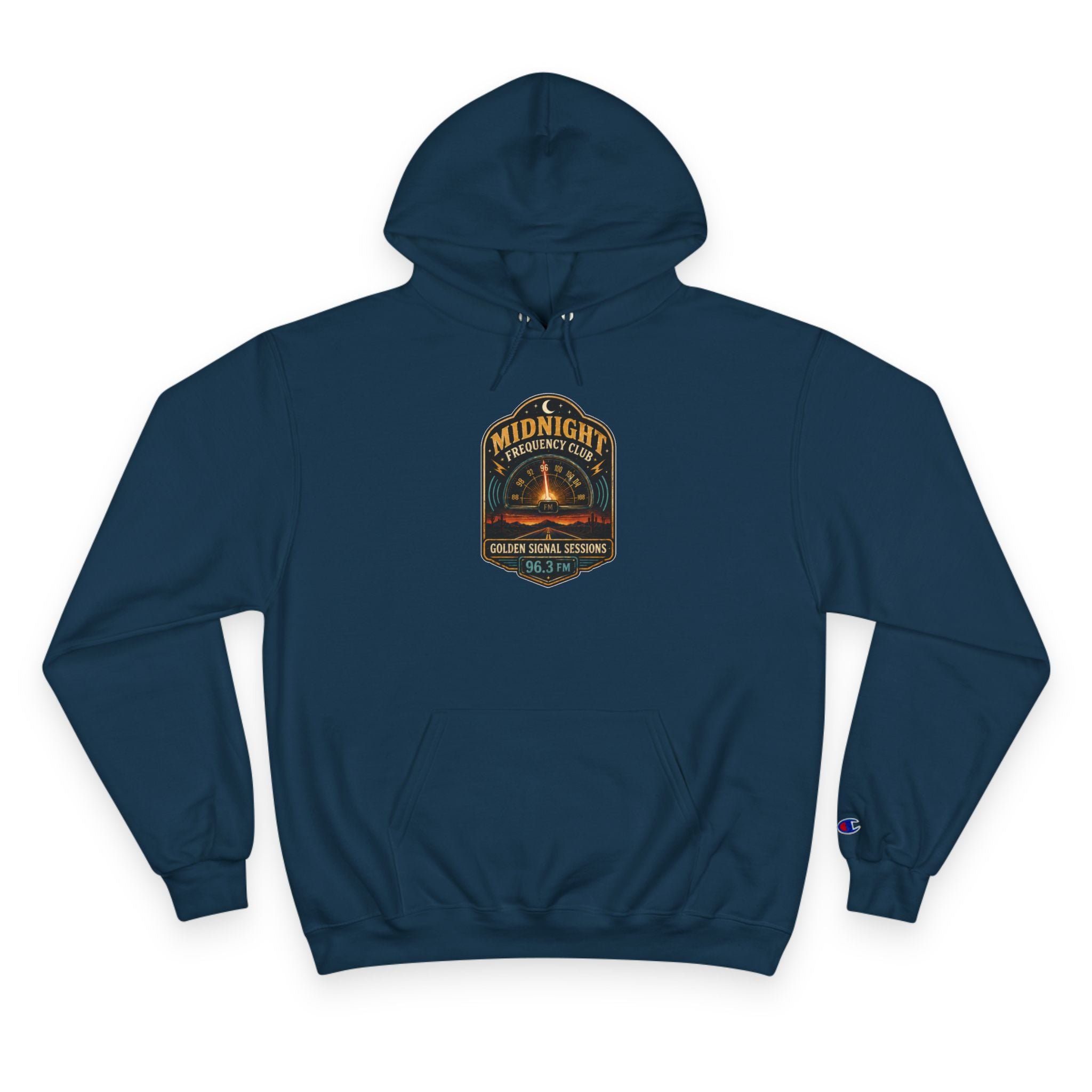 Vibe In Transit | Midnight Frequency Club | Golden Signal Sessions Hoodie